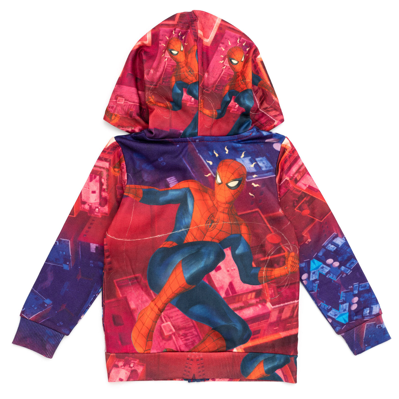 Marvel Spider-Man Fleece Zip Up Hoodie