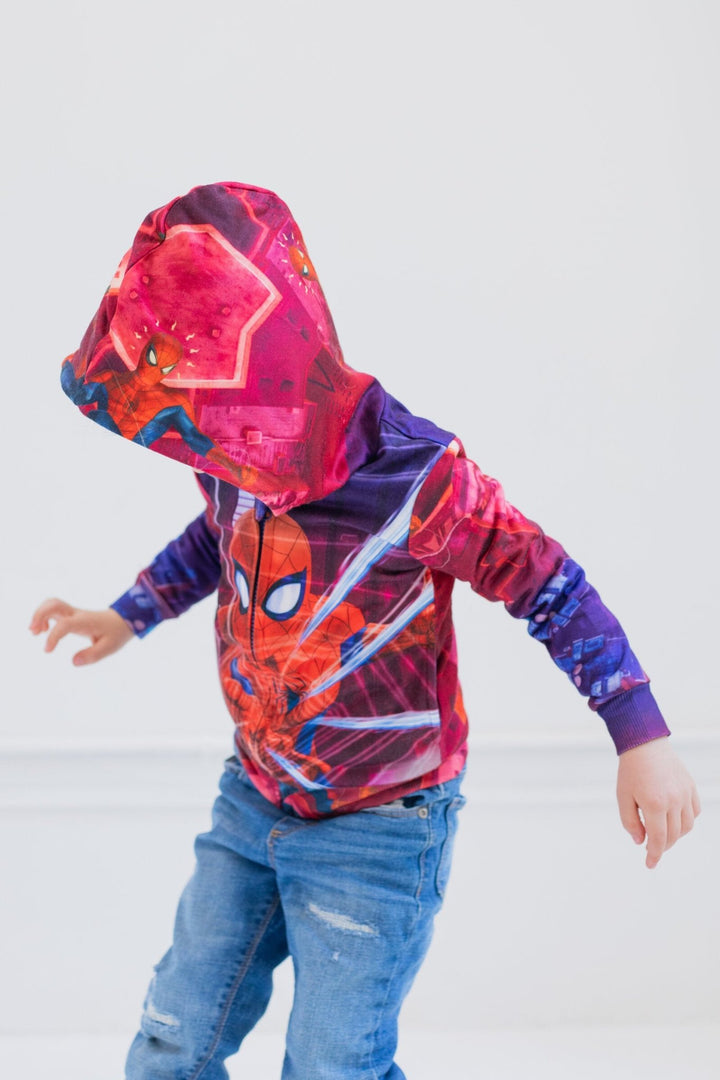 Marvel Spider - Man Fleece Zip Up Hoodie - imagikids