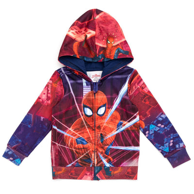 Marvel Spider - Man Fleece Zip Up Hoodie - imagikids