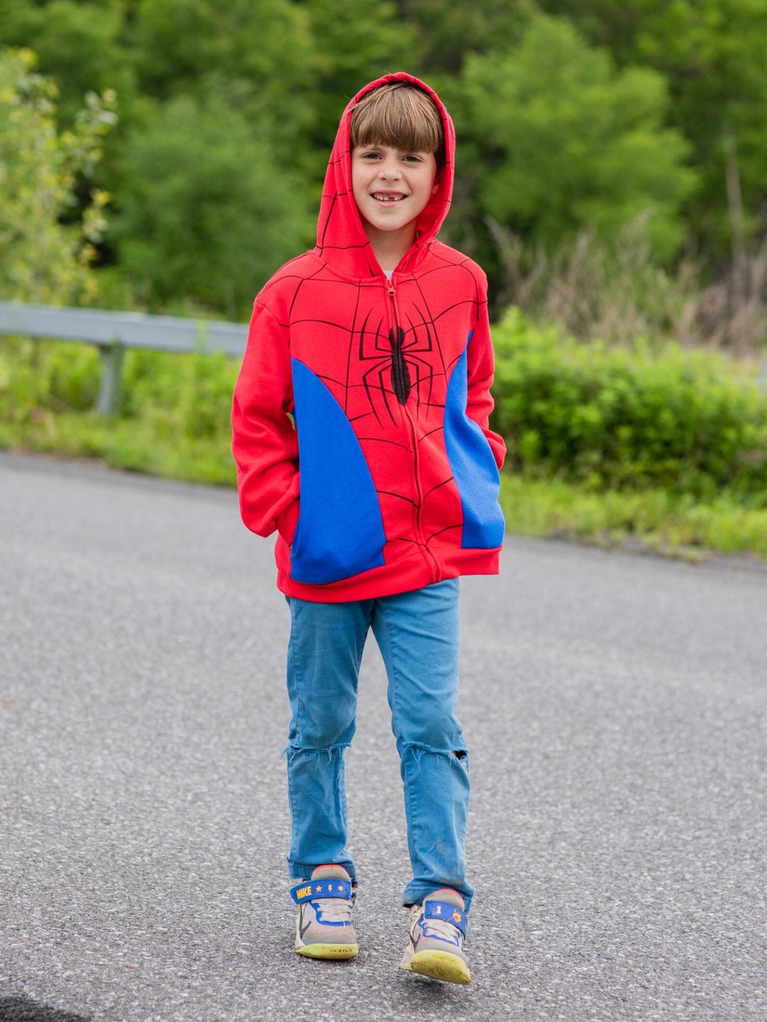 Marvel Spider - Man Fleece Zip Up Hoodie - imagikids