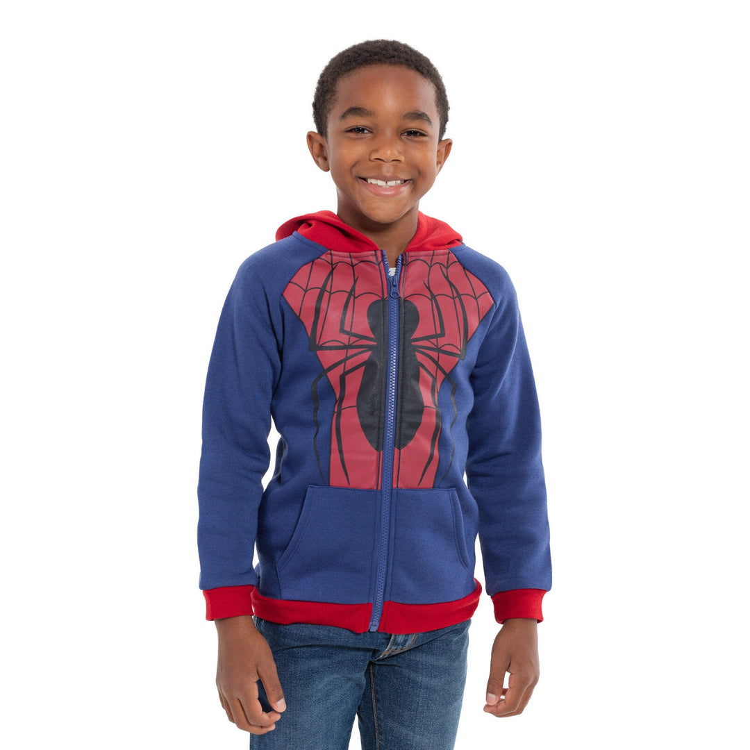 Marvel Spider - Man Fleece Zip Up Hoodie - imagikids