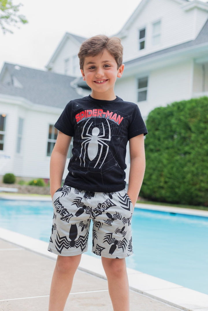 Marvel Spider - Man French Terry 3 Pack Shorts - imagikids