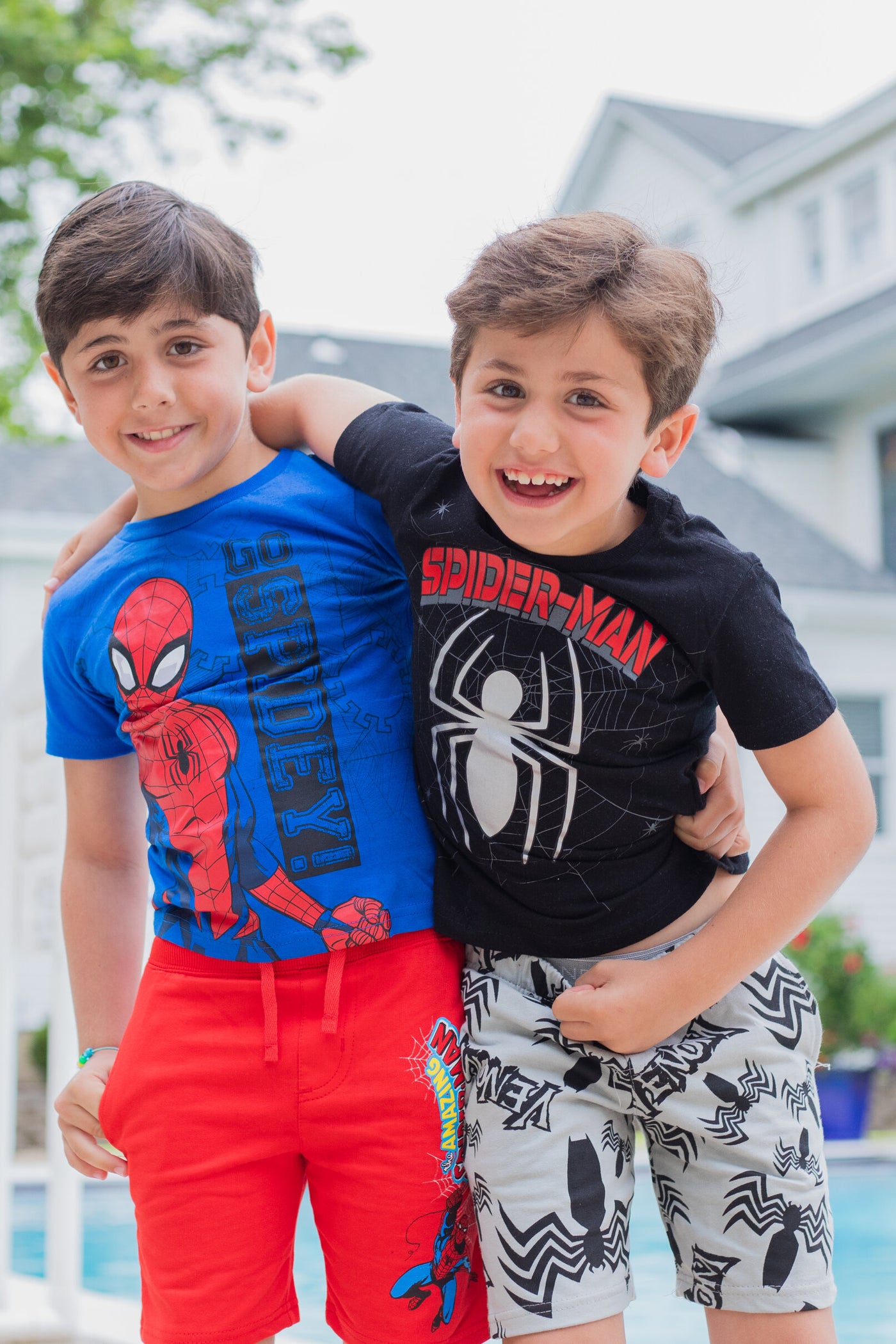 Paquete de 3 pantalones cortos de rizo francés Marvel Spider-Man