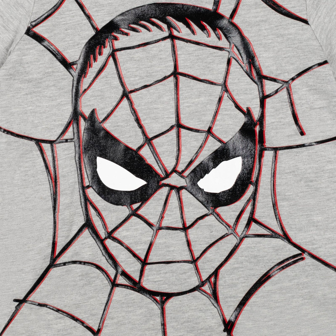 Conjunto de 3 piezas de Spider-Man French Terry: sudadera con capucha, camiseta, pantalones