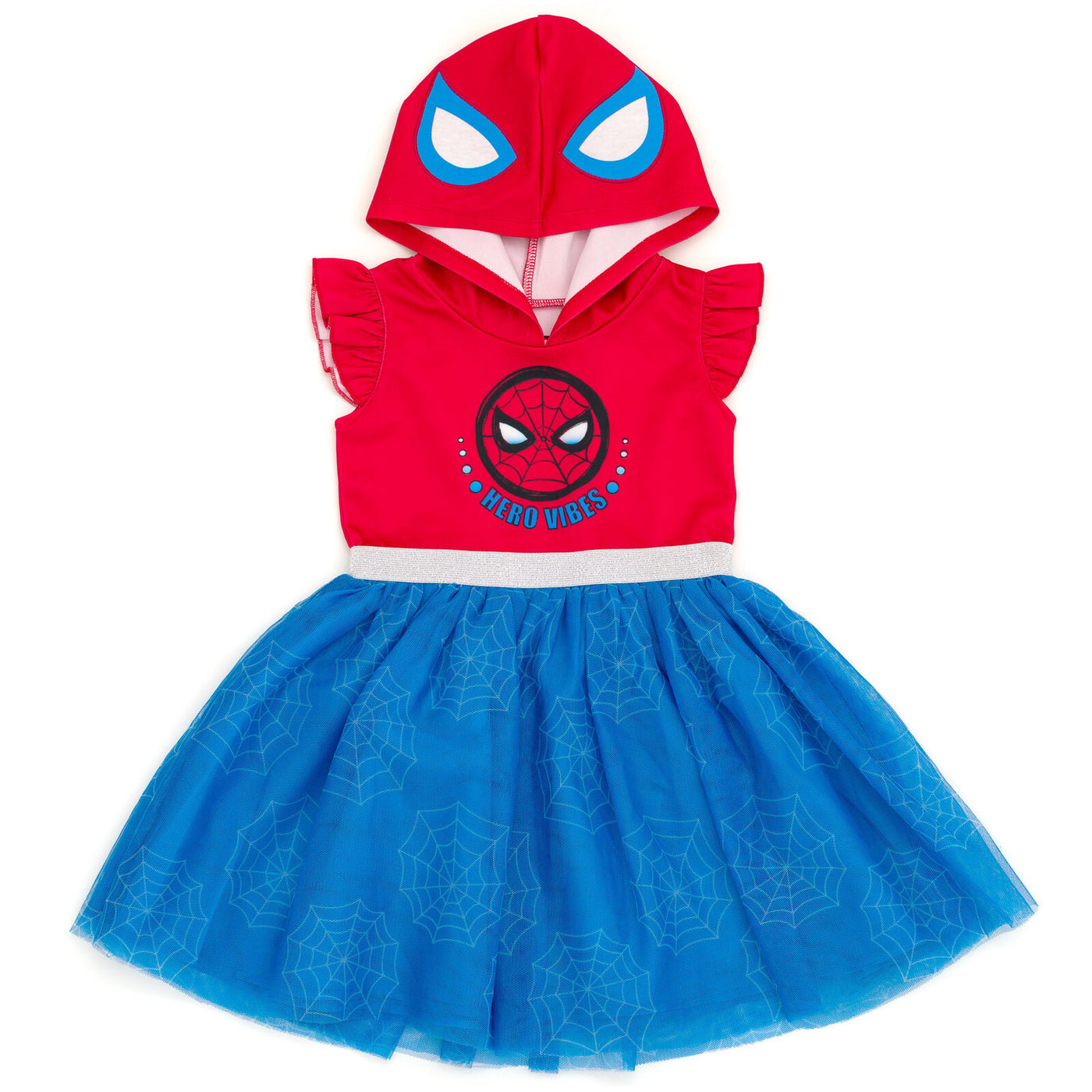 Marvel Spider-Man Girls Mesh Tulle Dress