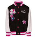 Marvel Spider-Man Girls Varsity Bomber Jacket Toddler to Big Kid