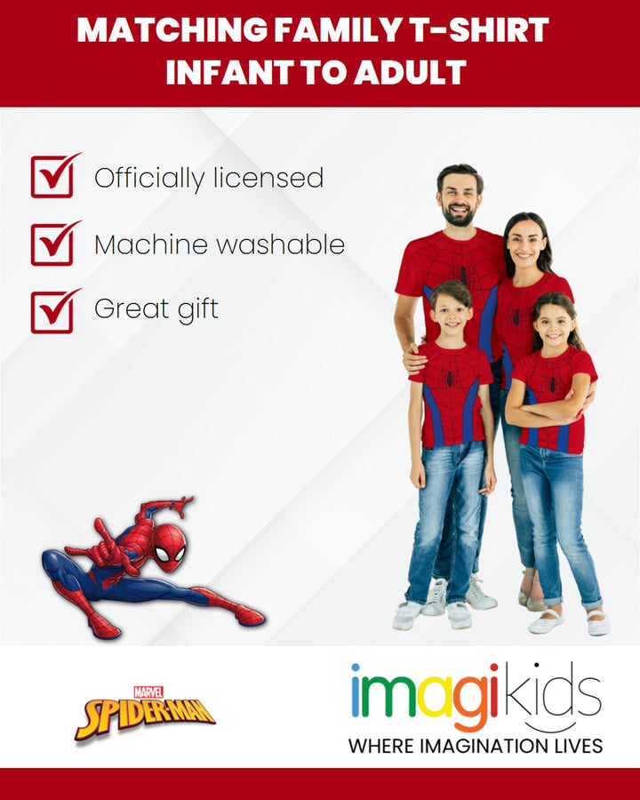 Marvel Spider - Man Matching Family Cosplay T - Shirt - imagikids