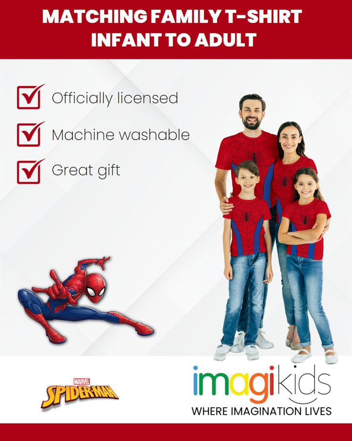 Marvel Spider - Man Matching Family Cosplay T - Shirt - imagikids