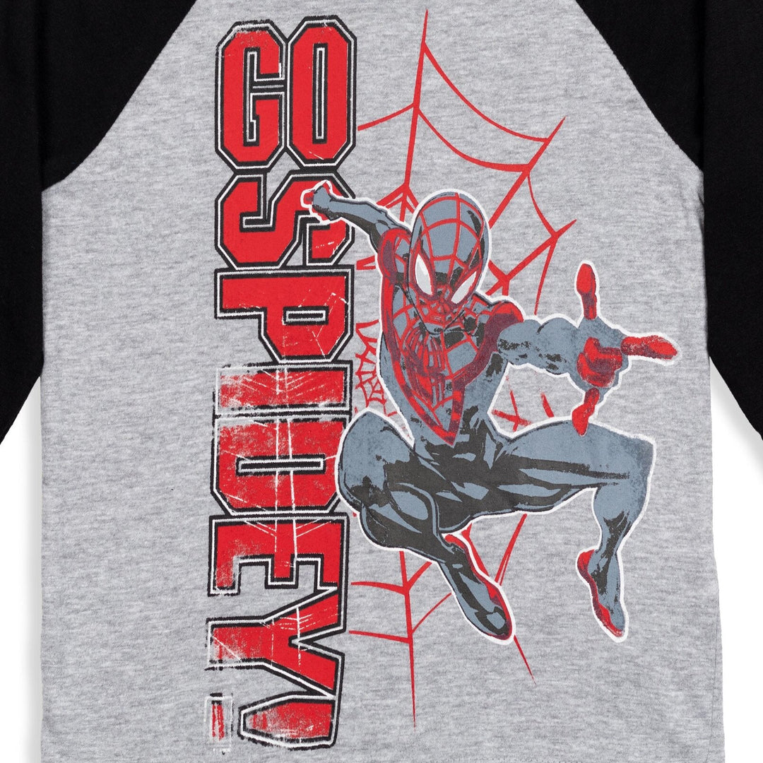 Marvel Spider - Man Miles Morales 2 Pack Long Sleeve T - Shirts - imagikids