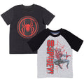 Marvel Spider-Man Miles Morales 2 Pack T-Shirts
