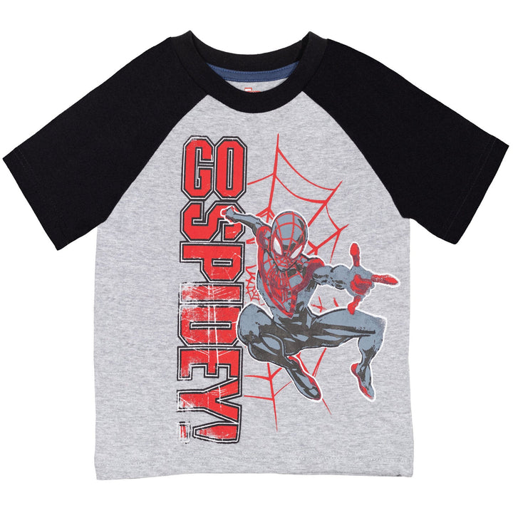 Marvel Spider - Man Miles Morales 2 Pack T - Shirts - imagikids