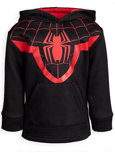 Marvel Spider - Man Miles Morales Fleece Athletic Hoodie - imagikids