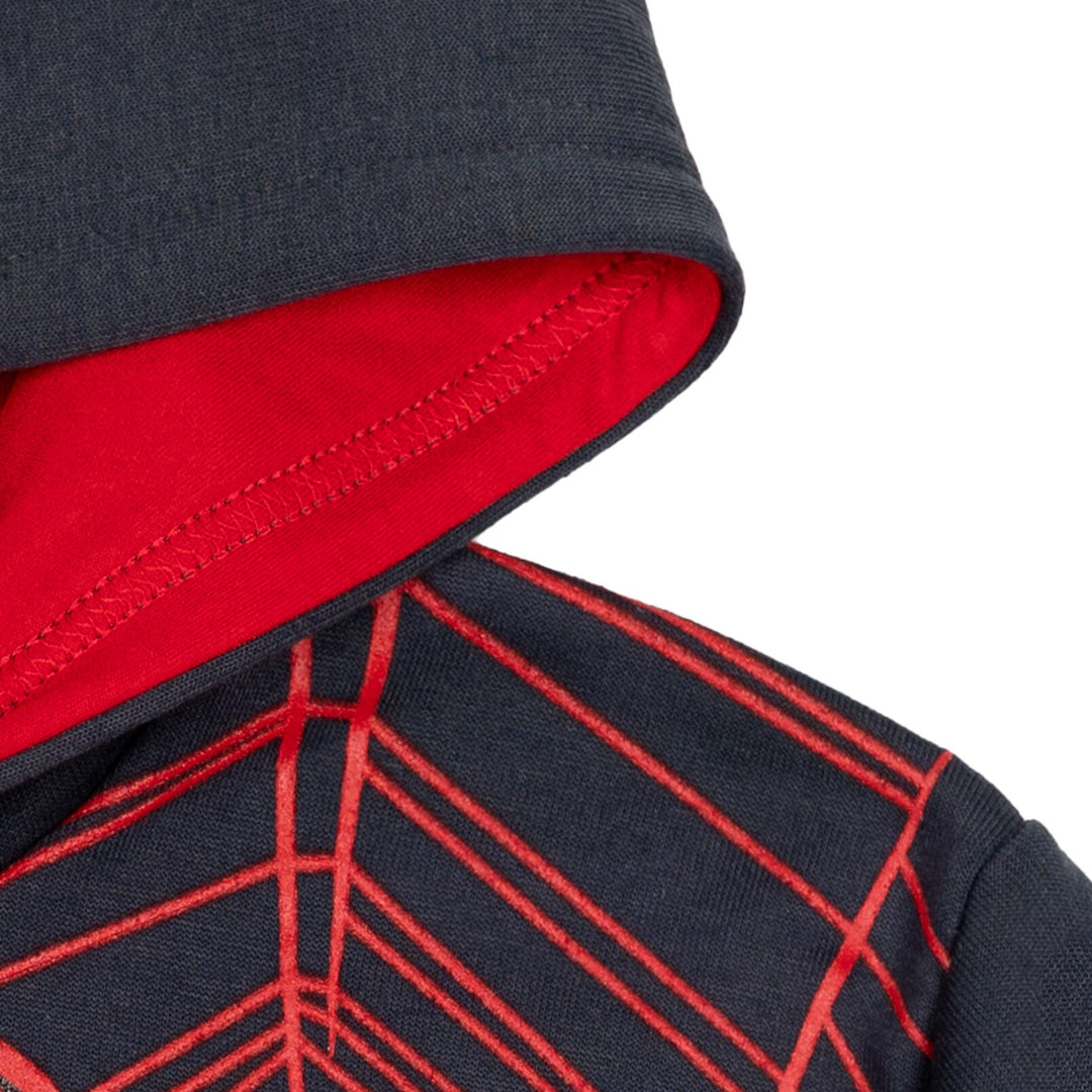 Marvel Spider - Man Miles Morales Fleece Pullover Hoodie - imagikids