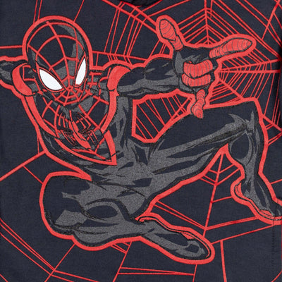 Marvel Spider-Man Miles Morales Fleece Pullover Hoodie