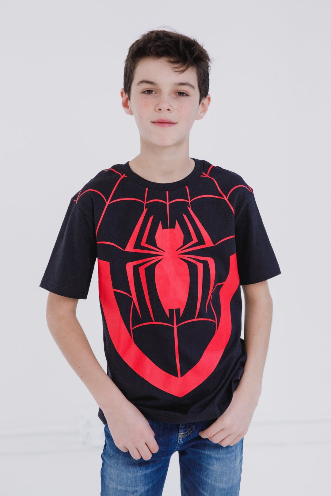 Marvel Spider - Man Miles Morales Matching Family Cosplay T - Shirt - imagikids