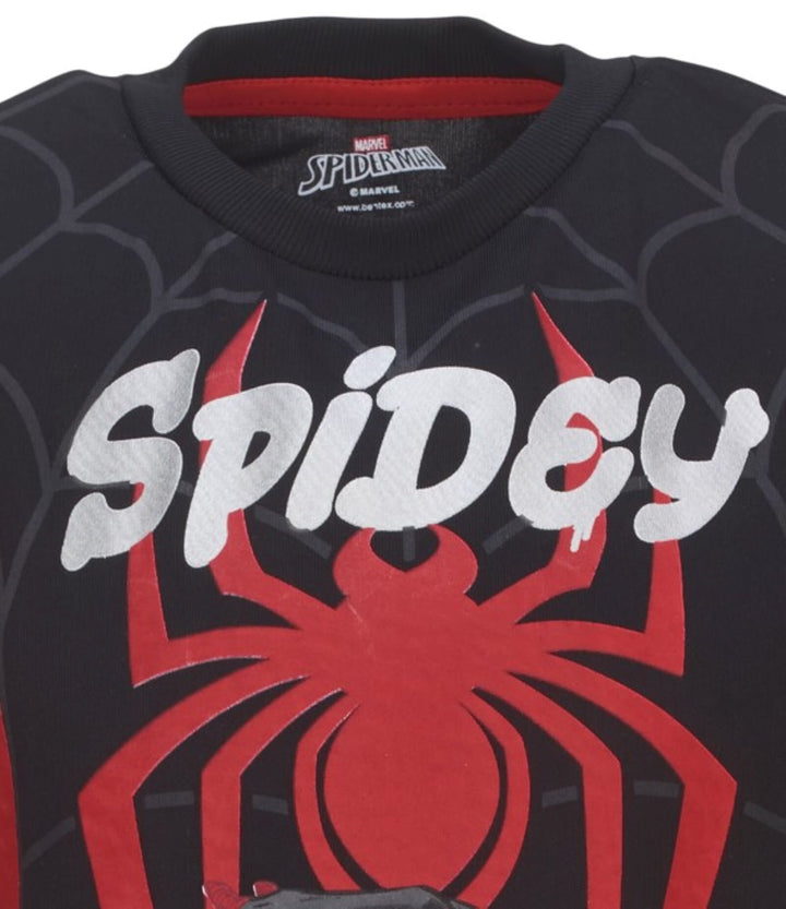 Marvel Spider-Man Miles Morales T-Shirt and Mesh Shorts Outfit Set