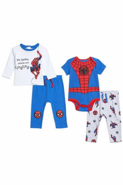 Marvel Spider - Man Mix 'n' Match 4 Piece Outfit Set - imagikids