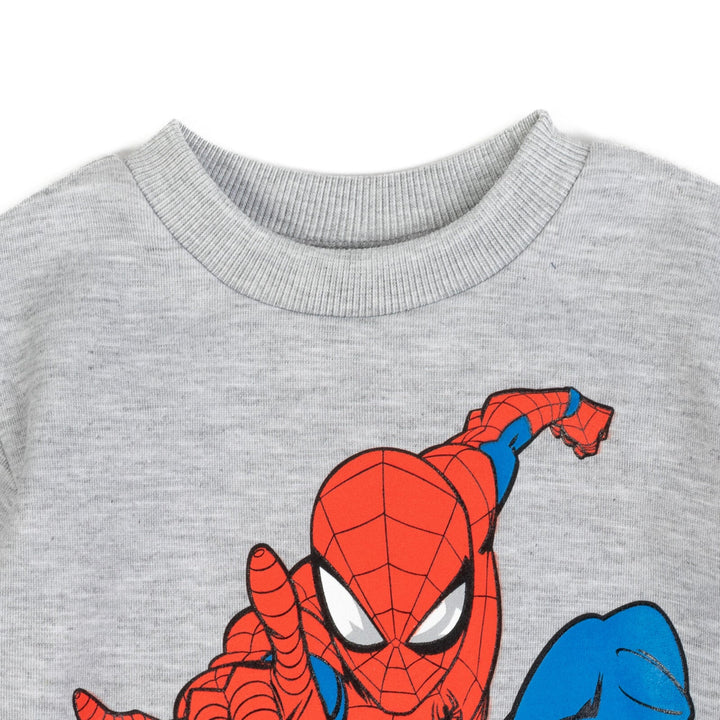 Marvel Spider - Man Pullover Sweatshirt & Jogger Pants - imagikids