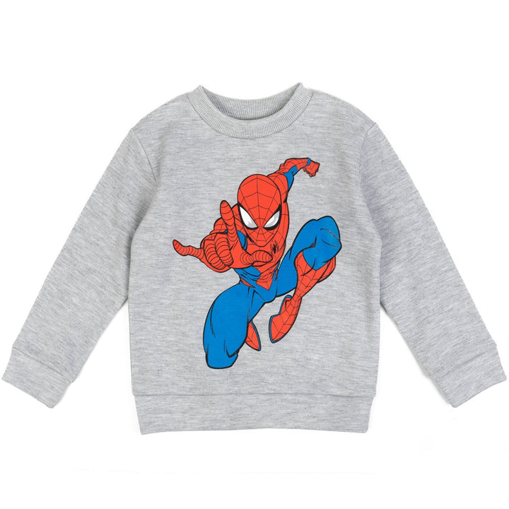 Marvel Spider - Man Pullover Sweatshirt & Jogger Pants - imagikids