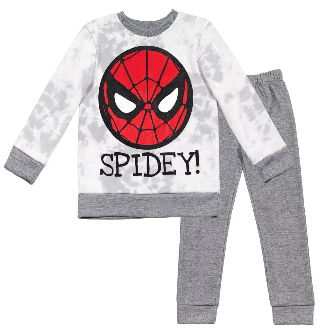 Marvel Spider - Man Pullover Sweatshirt & Jogger Pants - imagikids