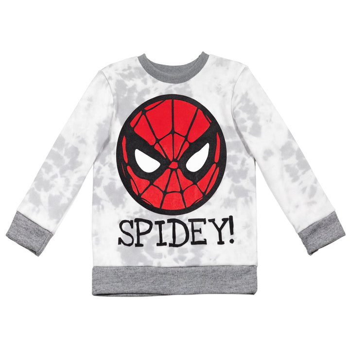 Marvel Spider - Man Pullover Sweatshirt & Jogger Pants - imagikids