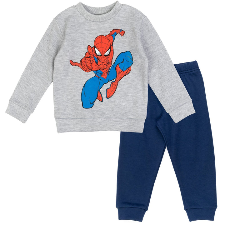 Marvel Spider - Man Pullover Sweatshirt & Jogger Pants - imagikids