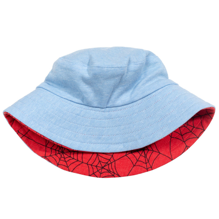 Conjunto de mameluco de manga corta y gorro de Spider-Man