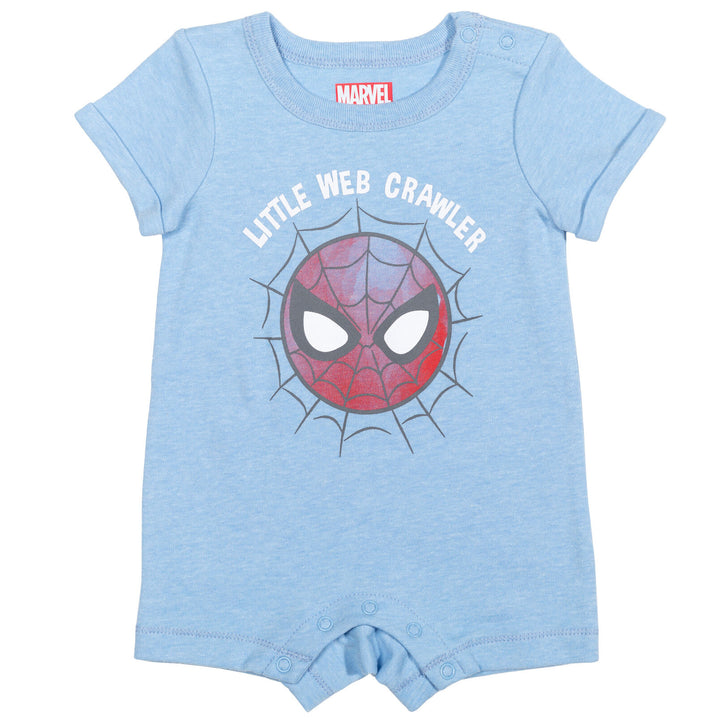 Spider-Man Short Sleeve Romper & Sunhat Set