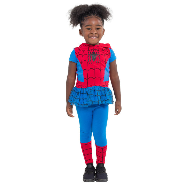 Marvel Spider - Man Short Sleeve T - Shirt & Leggings - imagikids