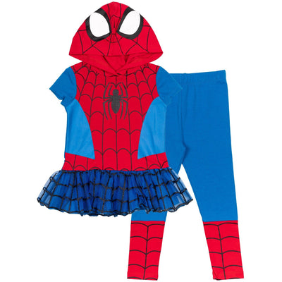 Marvel Spider - Man Short Sleeve T - Shirt & Leggings - imagikids