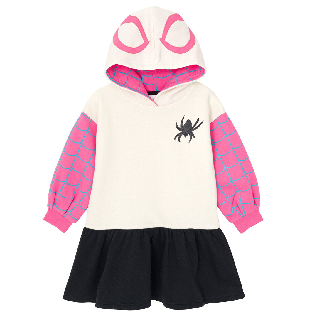 Marvel Spider-Man Spider-Gwen Fleece Skater Dress | imagikids Baby and Kids  Clothing