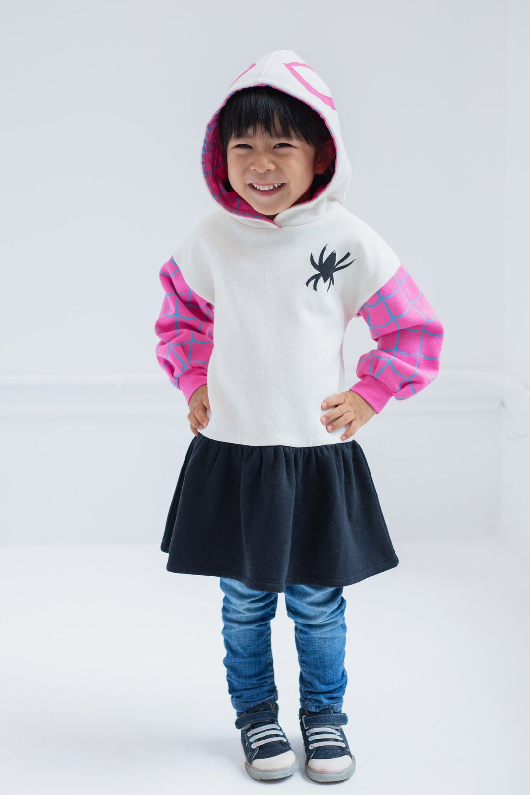 Marvel Spider - Man Spider - Gwen Fleece Skater Dress - imagikids