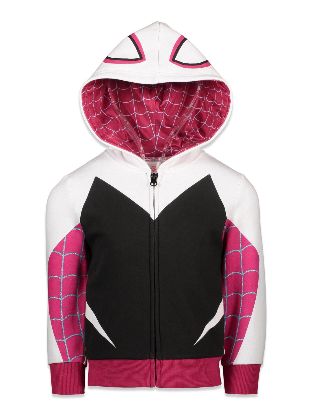 Marvel Spider-Man Spider-Gwen Fleece Zip Up Hoodie imagikids