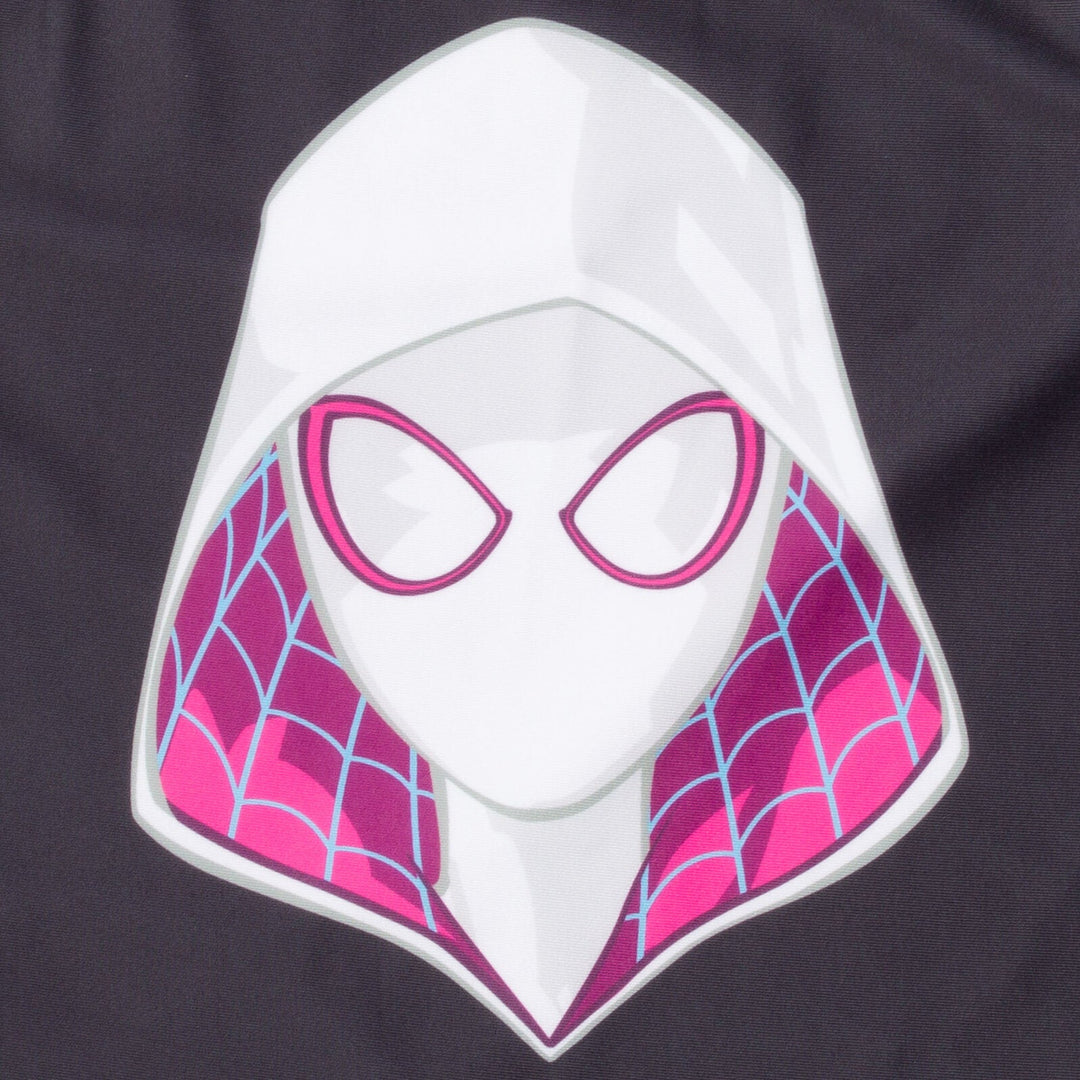 Marvel Spider-Man Spider-Gwen UPF 50+ Rash Guard Bikini Bottom Swimsuit Set  | imagikids Baby and Kids Clothing