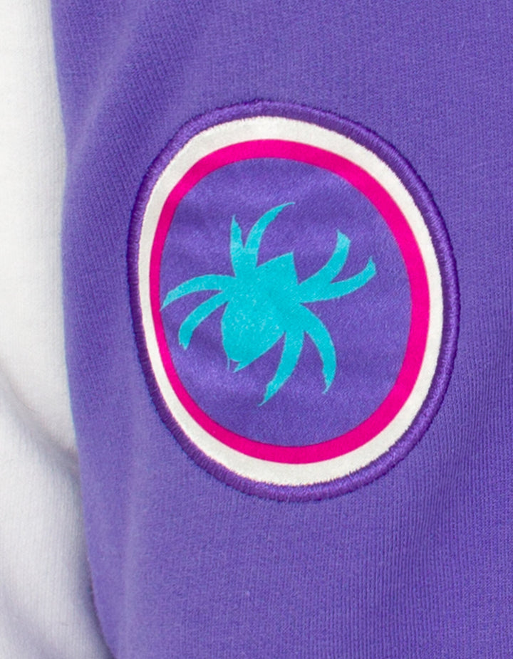 Marvel Spider-Man Spider-Gwen Varsity Bomber Jacket