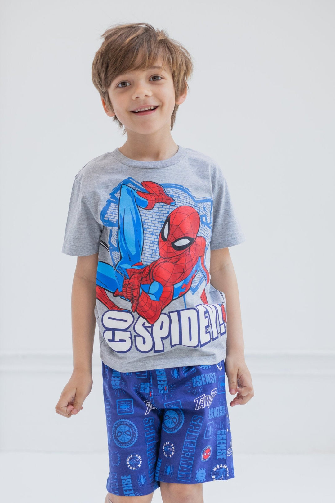 Marvel Spider - Man T - Shirt and Basketball Shorts Outfit Set - imagikids