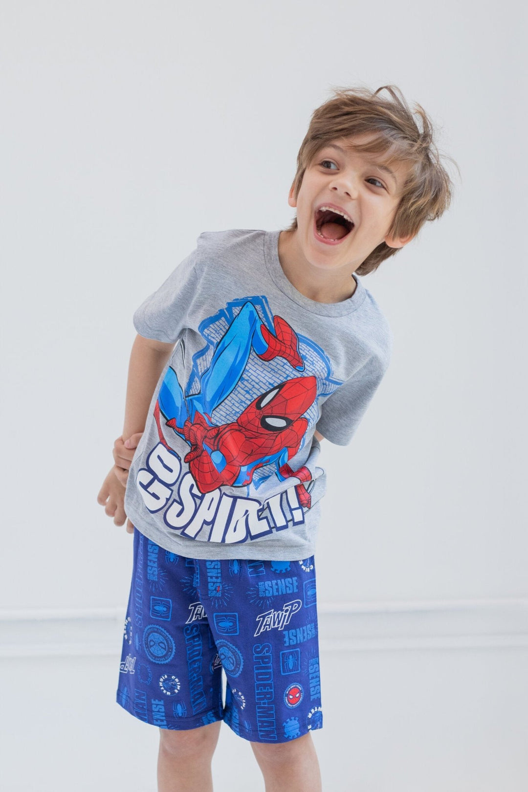 Marvel Spider - Man T - Shirt and Basketball Shorts Outfit Set - imagikids