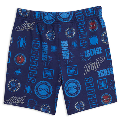 Marvel Spider-Man T-Shirt and Basketball Shorts Outfit Set