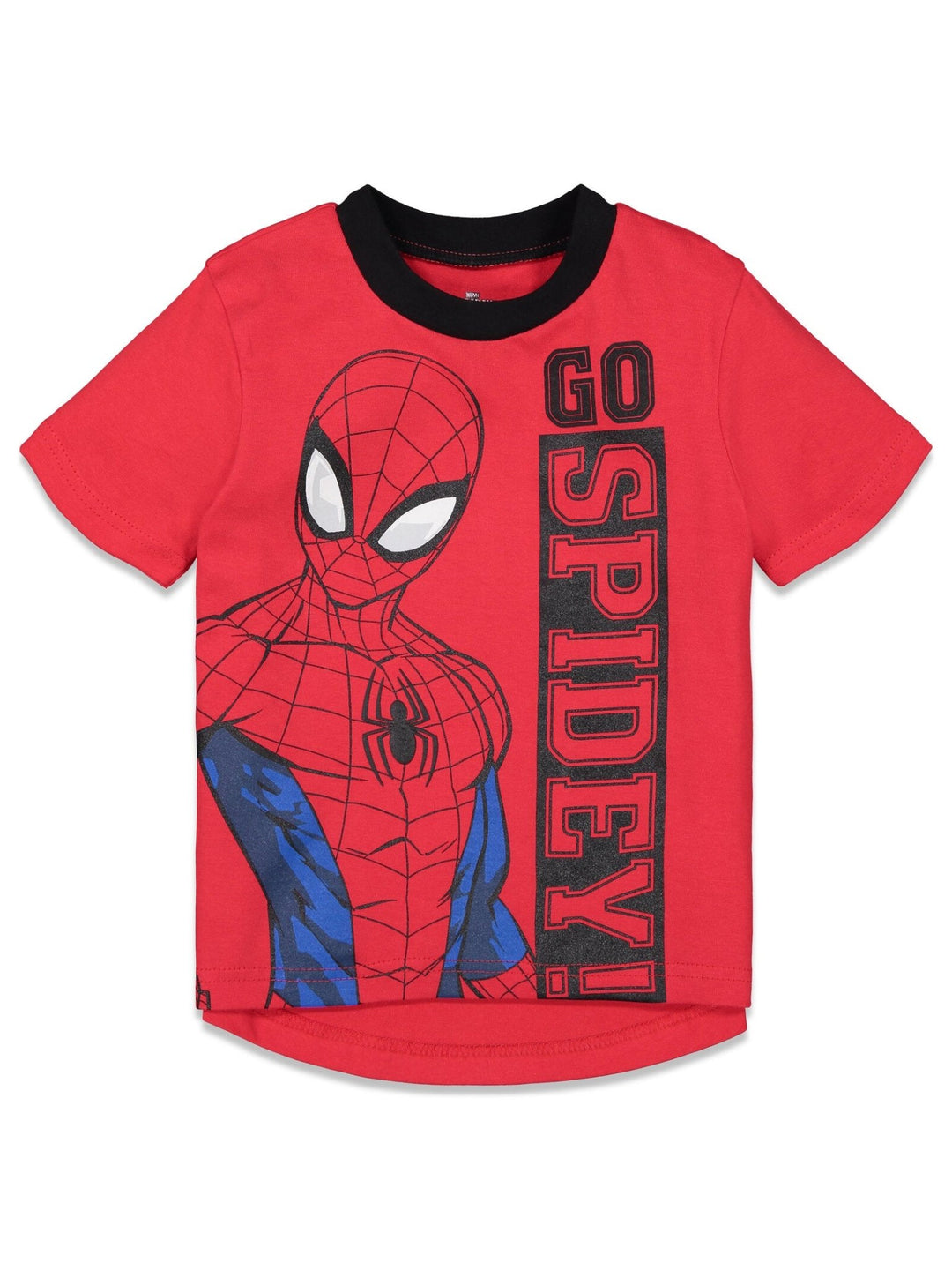 Marvel Spider - Man T - Shirt and French Terry Shorts Outfit Set - imagikids