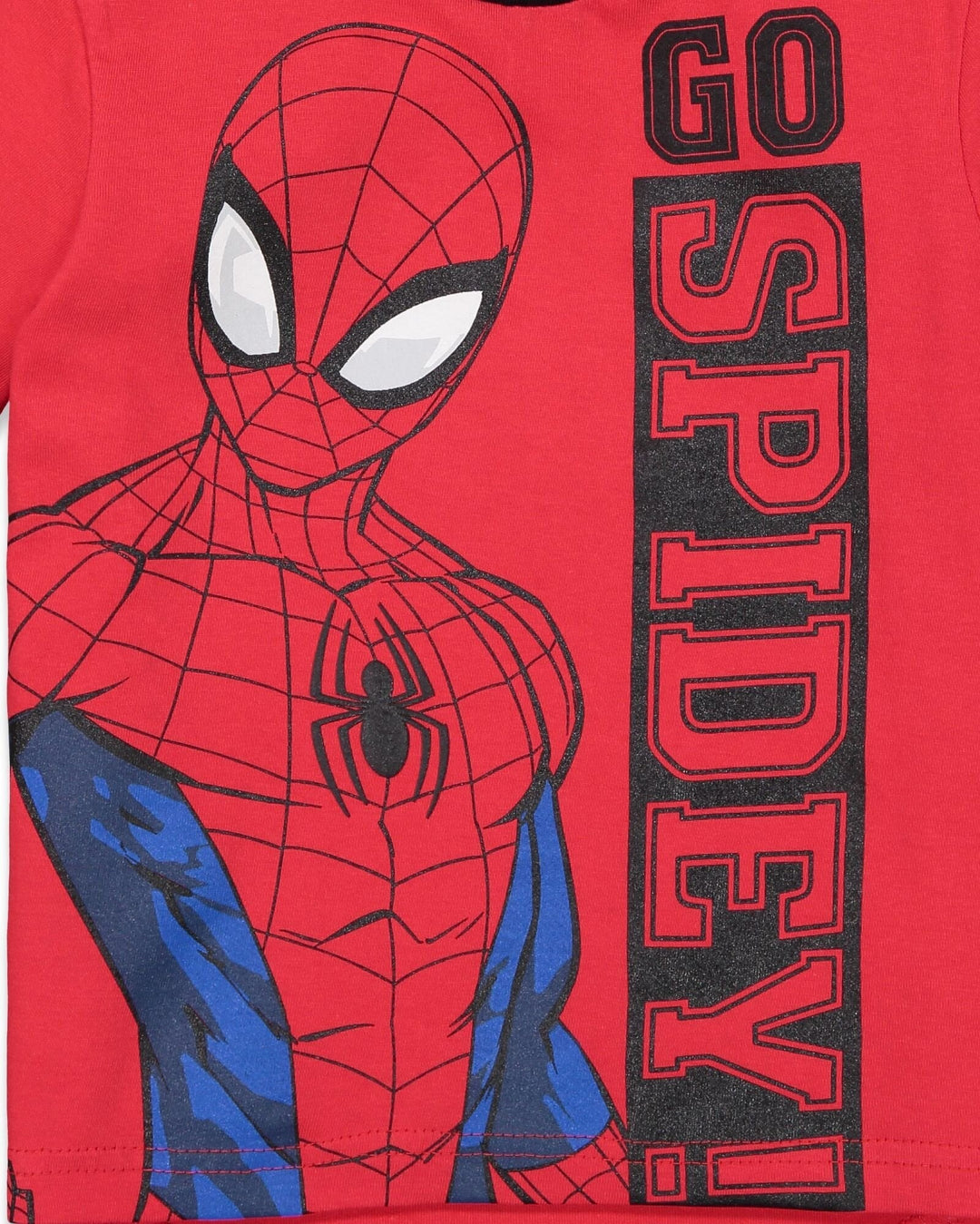 Marvel Spider - Man T - Shirt and French Terry Shorts Outfit Set - imagikids