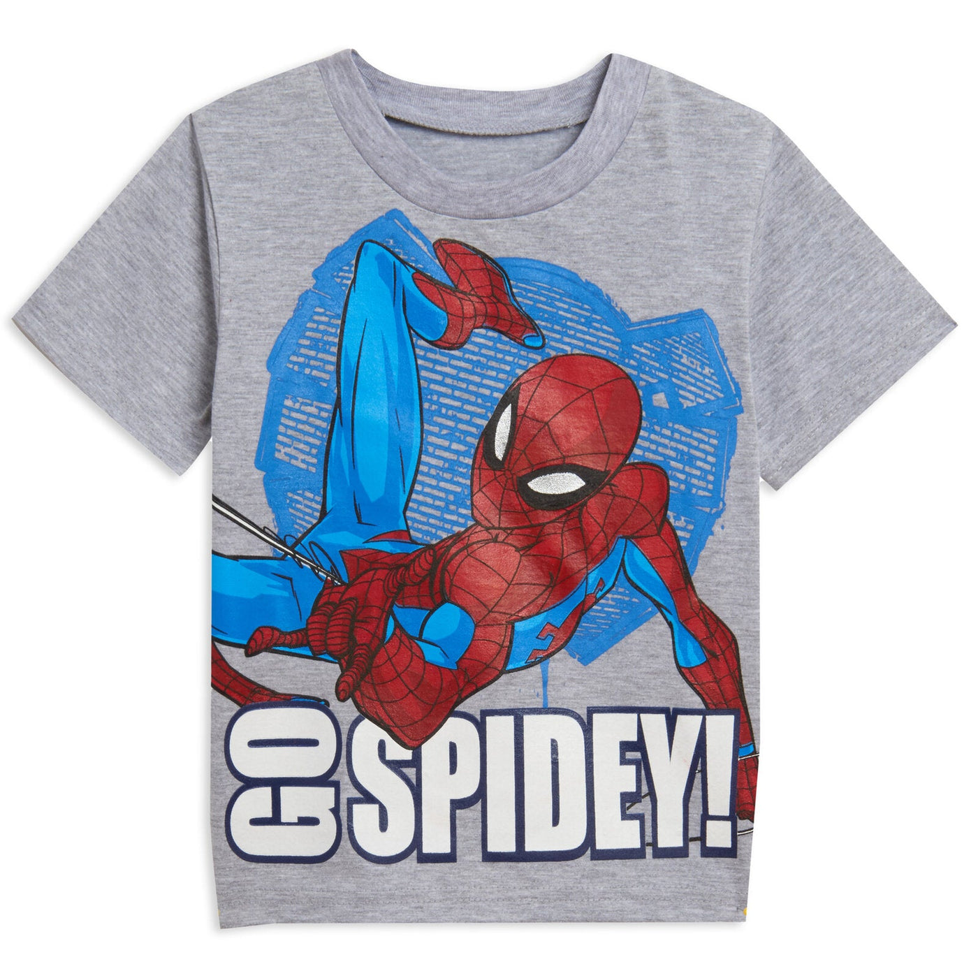 Marvel Spider - Man T - Shirt and French Terry Shorts Outfit Set - imagikids