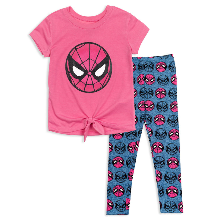 Marvel Graphic T-Shirt & Leggings