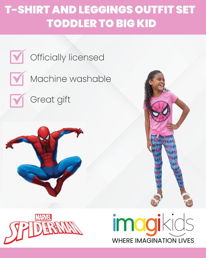 Marvel Graphic T-Shirt & Leggings