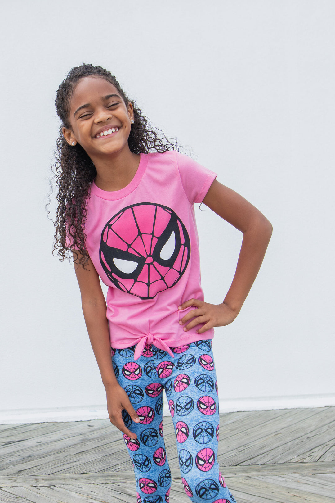 Marvel Graphic T-Shirt & Leggings