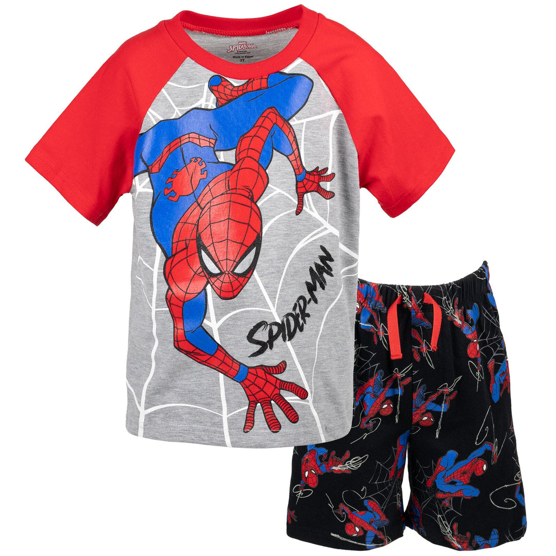 Marvel Spider - Man T - Shirt and Shorts Outfit Set - imagikids