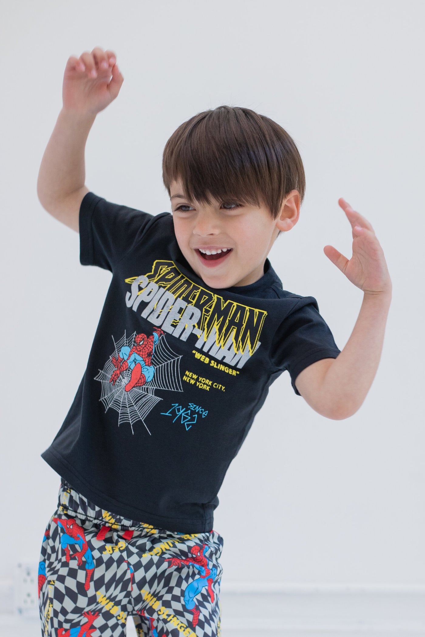 Conjunto de camiseta y pantalones cortos de Spider-Man de Marvel