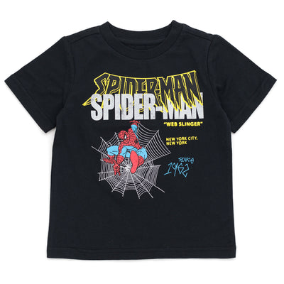 Conjunto de camiseta y pantalones cortos de Spider-Man de Marvel