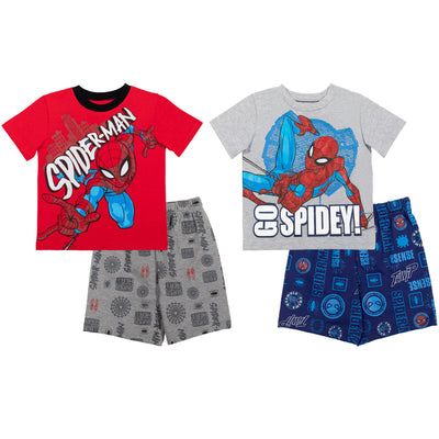 Camisetas y pantalones cortos Marvel Spider-Man
