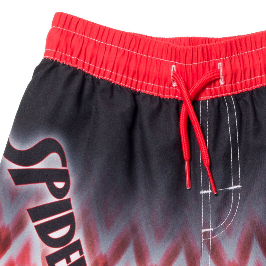 Marvel Spider - Man UPF 50+ Swim Trunks Bathing Suit - imagikids