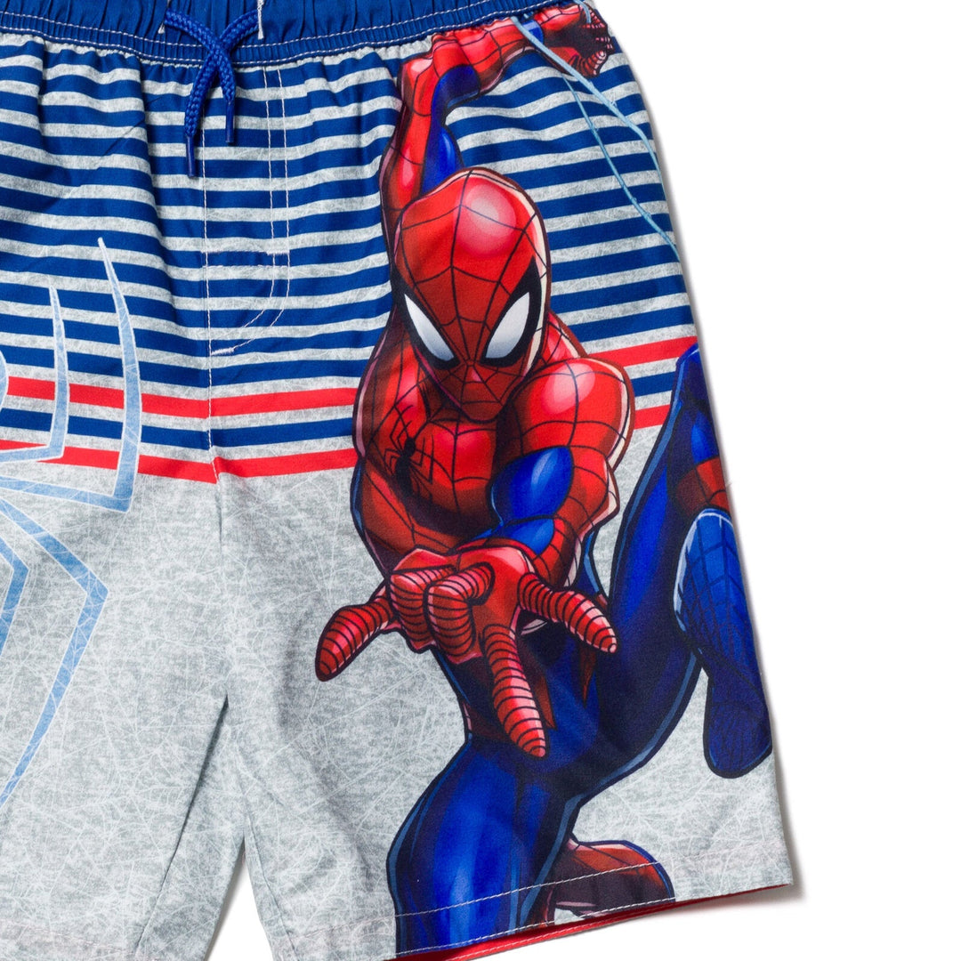 Marvel Spider - Man UPF 50+ Swim Trunks Bathing Suit - imagikids